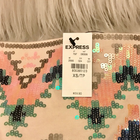 Express Aztec print mini skirt - Picture 2 of 2